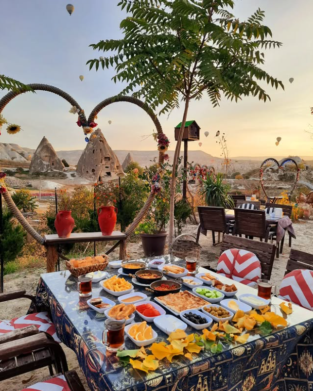 karşıbucak kahvaltı cafe kapadokya